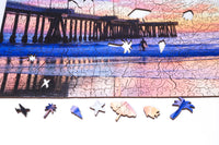 Custom Puzzle - Summer at the Seaside - Nautilus Puzzles - Wooden Jigsaw Puzzles For Adults