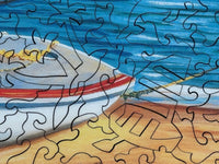 Sunday Sail (494 Piece Wooden Jigsaw Puzzle) - Nautilus Puzzles - Wooden Jigsaw Puzzles For Adults