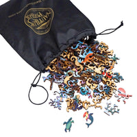 Tentacle Tunes (504 Piece Wooden Jigsaw Puzzle) - Nautilus Puzzles - Wooden Jigsaw Puzzles For Adults