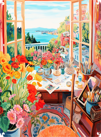 The Artist's Workshop (476 Piece Wooden Art Puzzle) - Nautilus Puzzles - Wooden Jigsaw Puzzles For Adults