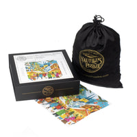 The Christmas Market (478 Piece Christmas Wooden Jigsaw Puzzle) - Nautilus Puzzles - Wooden Jigsaw Puzzles For Adults