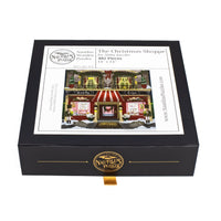 The Christmas Shoppe (482 Piece Wooden Jigsaw Puzzle) - Nautilus Puzzles - Wooden Jigsaw Puzzles For Adults