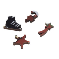 The Christmas Shoppe (482 Piece Wooden Jigsaw Puzzle) - Nautilus Puzzles - Wooden Jigsaw Puzzles For Adults