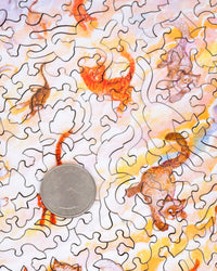 The Creation of Cats (470 Piece Wooden Jigsaw Puzzle) - Nautilus Puzzles - Wooden Jigsaw Puzzles For Adults