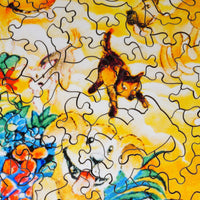 The Creation of Dogs (480 Piece Wooden Jigsaw Puzzle) - Nautilus Puzzles - Wooden Jigsaw Puzzles For Adults