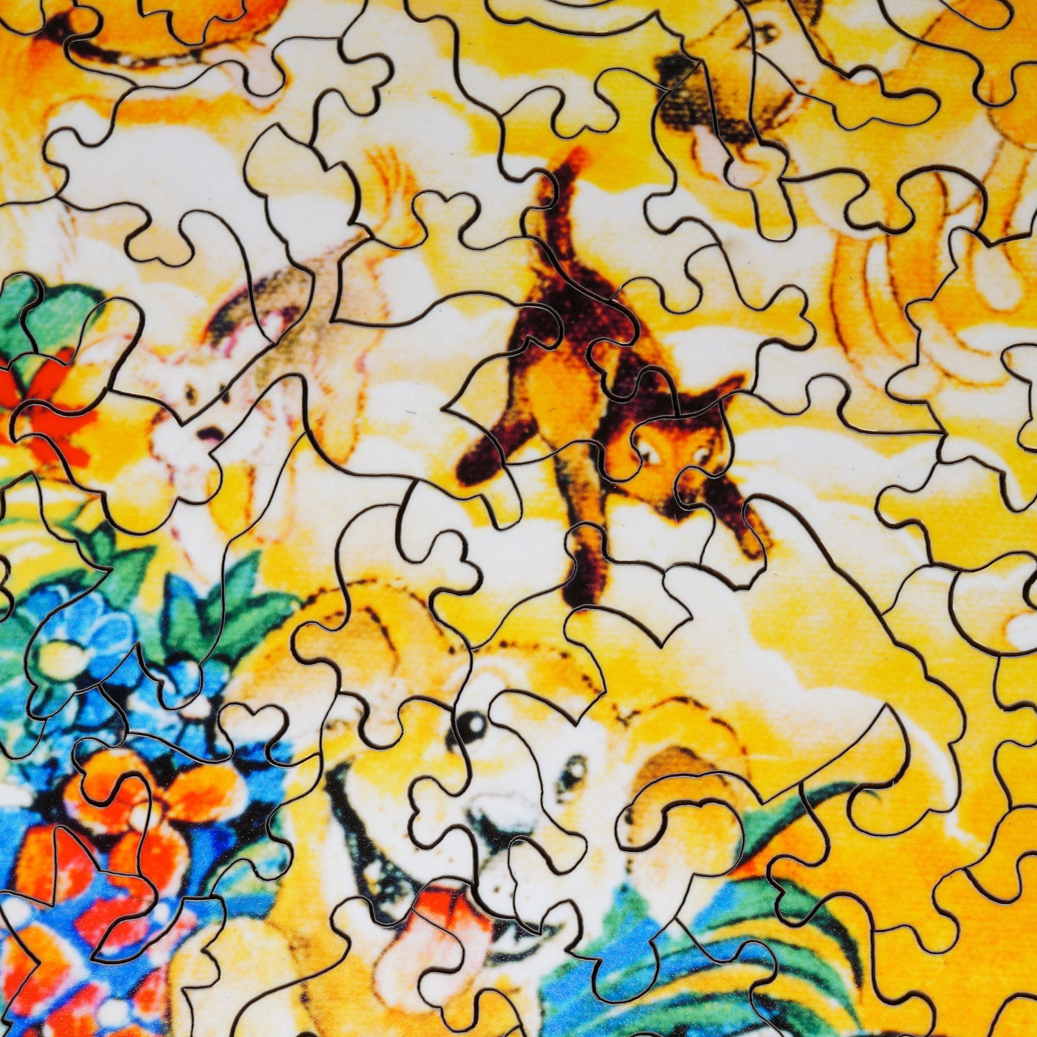 The Creation of Dogs (480 Piece Wooden Jigsaw Puzzle) - Nautilus Puzzles - Wooden Jigsaw Puzzles For Adults
