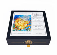 The Creation of Dogs (480 Piece Wooden Jigsaw Puzzle) - Nautilus Puzzles - Wooden Jigsaw Puzzles For Adults