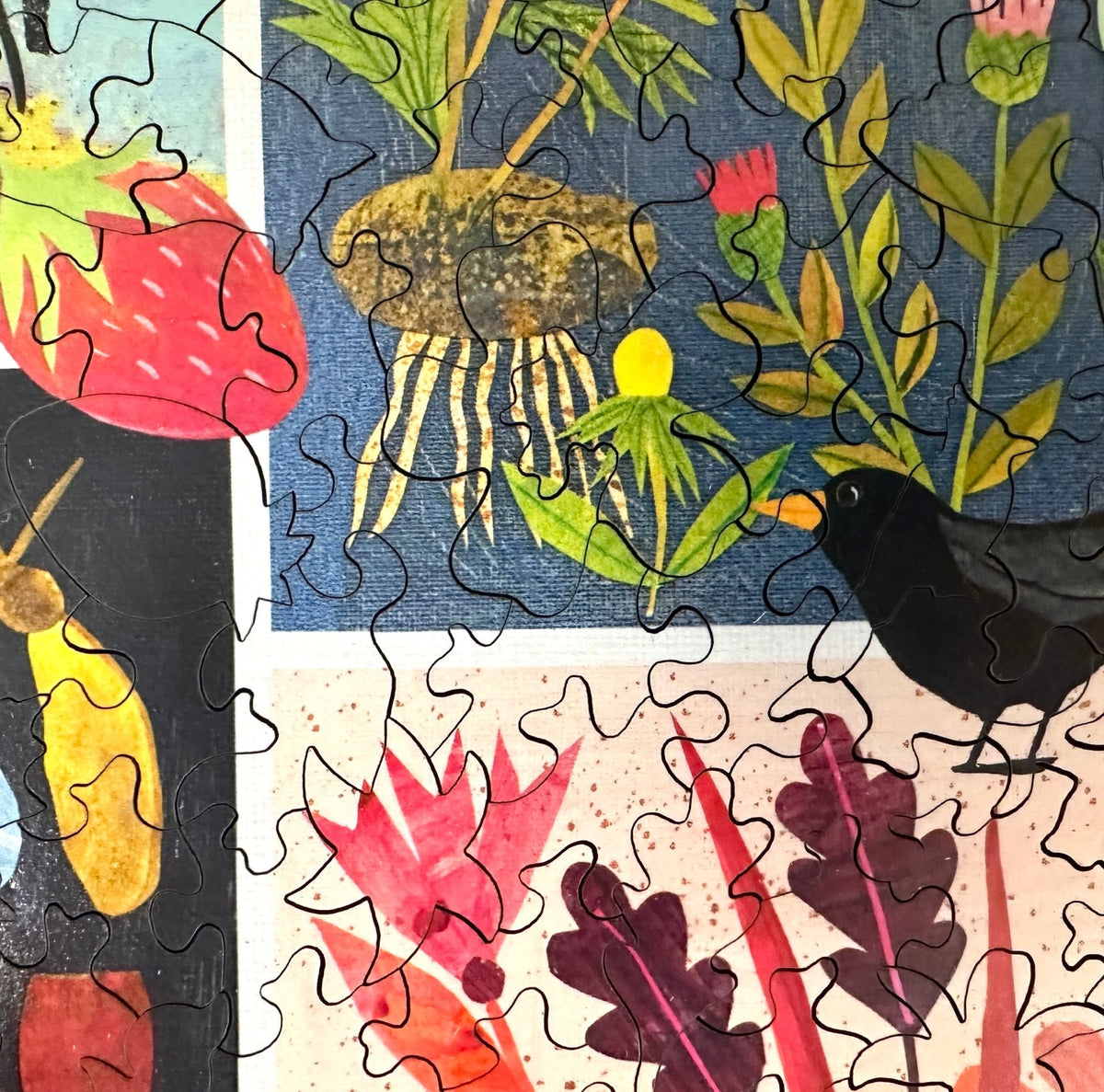 The Forager's Tale | 1006 Piece Wooden Puzzle - Nautilus Puzzles - Wooden Jigsaw Puzzles For Adults