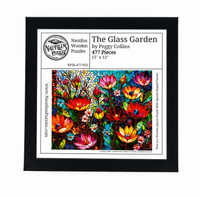 The Glass Garden (477 Piece Wooden Jigsaw Puzzle) - Nautilus Puzzles - Wooden Jigsaw Puzzles For Adults