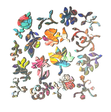 The Glass Garden (477 Piece Wooden Jigsaw Puzzle) - Nautilus Puzzles - Wooden Jigsaw Puzzles For Adults