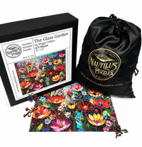 The Glass Garden (477 Piece Wooden Jigsaw Puzzle) - Nautilus Puzzles - Wooden Jigsaw Puzzles For Adults