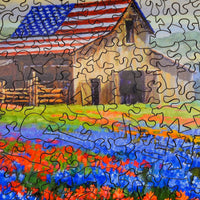 The Glory Never Fades (475 Piece Wooden Jigsaw Puzzle) - Nautilus Puzzles - Wooden Jigsaw Puzzles For Adults