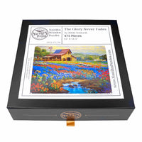 The Glory Never Fades (475 Piece Wooden Jigsaw Puzzle) - Nautilus Puzzles - Wooden Jigsaw Puzzles For Adults