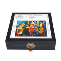 The Lady in Red (457 Piece Wooden Jigsaw Puzzle) - Nautilus Puzzles - Wooden Jigsaw Puzzles For Adults
