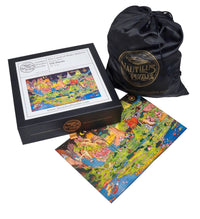The Land of Make Believe - 516 Piece Wooden Jigsaw Puzzle - Nautilus Puzzles - Wooden Jigsaw Puzzles For Adults