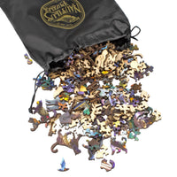 The Laziest Cats in the World (501 Pieces) Wooden Jigsaw Puzzle - Nautilus Puzzles - Wooden Jigsaw Puzzles For Adults