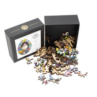 The Magic Egg (59 Piece Shaped Mini Wooden Jigsaw Puzzle) - Nautilus Puzzles - Wooden Jigsaw Puzzles For Adults