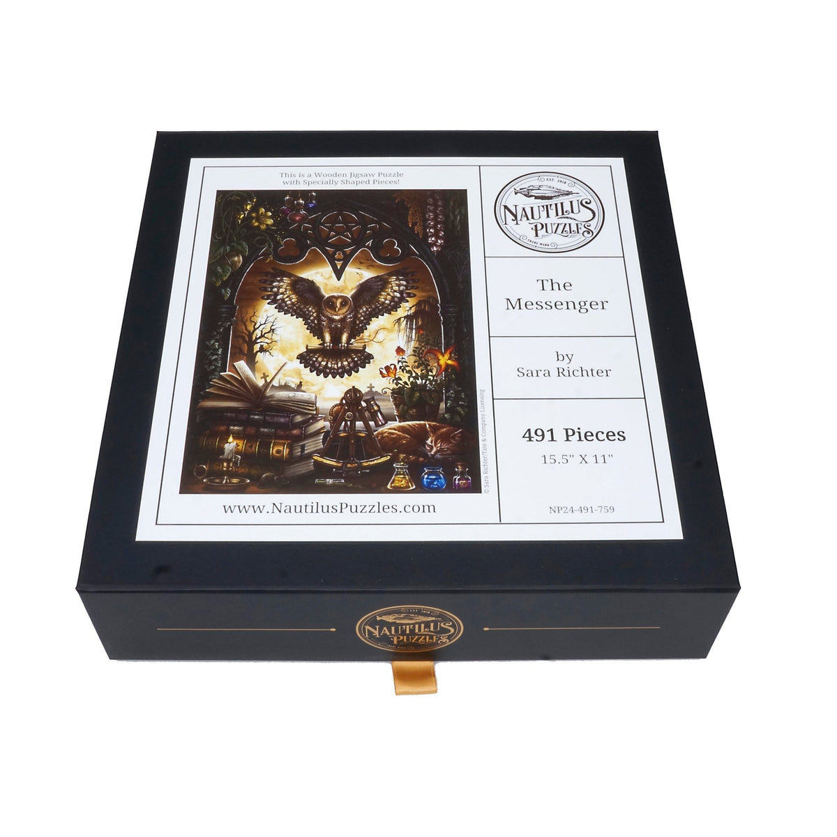 The Messenger (491 Piece Wooden Jigsaw Puzzle) - Nautilus Puzzles - Wooden Jigsaw Puzzles For Adults