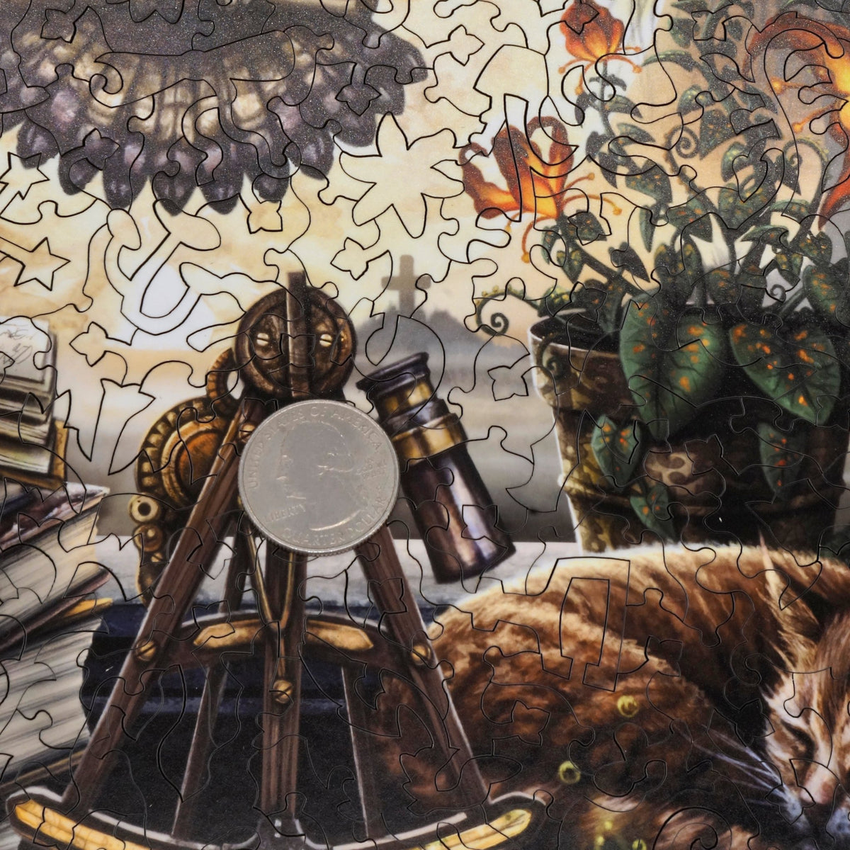 The Messenger (491 Piece Wooden Jigsaw Puzzle) - Nautilus Puzzles - Wooden Jigsaw Puzzles For Adults