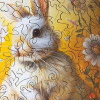 The Painted Egg (52 Piece Shaped Mini Wooden Jigsaw Puzzle) - Nautilus Puzzles - Wooden Jigsaw Puzzles For Adults