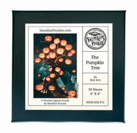 The Pumpkin Tree (50 Piece Mini Halloween Wooden Jigsaw Puzzle) - Nautilus Puzzles - Wooden Jigsaw Puzzles For Adults