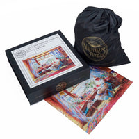 The Reading Window (474 Pieces) Wooden Jigsaw Puzzle - Nautilus Puzzles - Wooden Jigsaw Puzzles For Adults