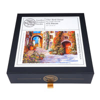 The Red Door (475 Piece Wooden Jigsaw Puzzle) - Nautilus Puzzles - Wooden Jigsaw Puzzles For Adults