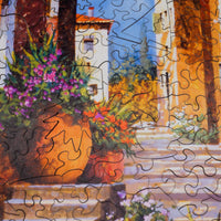 The Red Door (475 Piece Wooden Jigsaw Puzzle) - Nautilus Puzzles - Wooden Jigsaw Puzzles For Adults