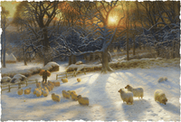 The Shortening Winter's Day is Near a Close (475 Piece Wooden Jigsaw Puzzle) - Nautilus Puzzles - Wooden Jigsaw Puzzles For Adults