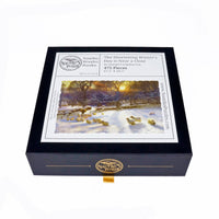 The Shortening Winter's Day is Near a Close (475 Piece Wooden Jigsaw Puzzle) - Nautilus Puzzles - Wooden Jigsaw Puzzles For Adults