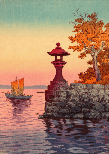 The Stone Lantern (475 Piece Wooden Jigsaw Puzzle) - Nautilus Puzzles - Wooden Jigsaw Puzzles For Adults