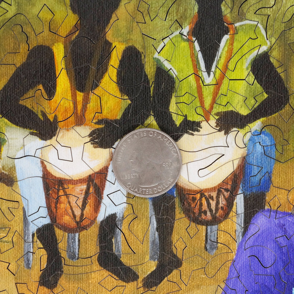 The Storyteller (525 Piece Wooden Jigsaw Puzzle) - Nautilus Puzzles - Wooden Jigsaw Puzzles For Adults