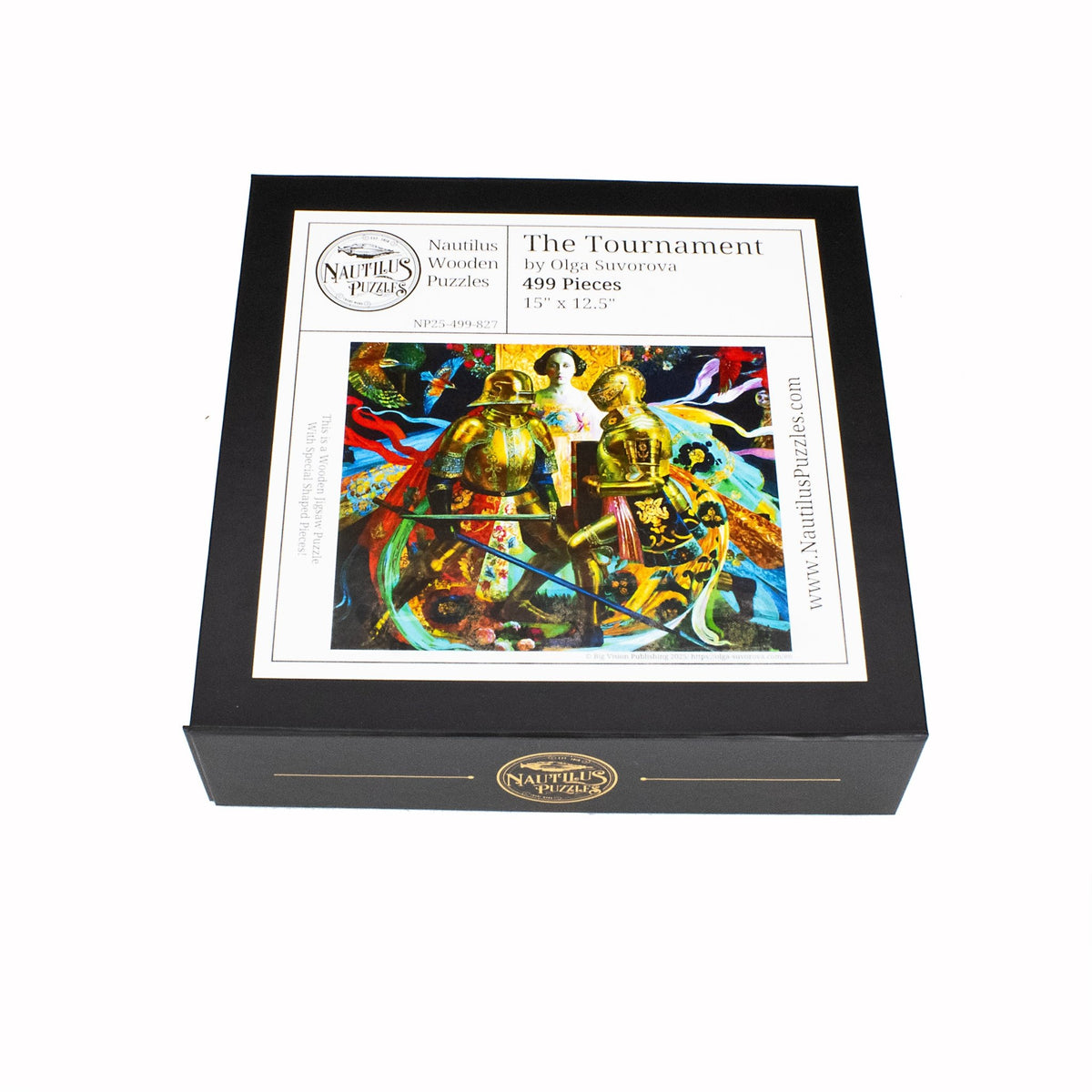 The Tournament (499 Piece Wooden Jigsaw Puzzle) - Nautilus Puzzles - Wooden Jigsaw Puzzles For Adults