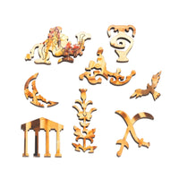 The Treasury, Petra, Jordan (50 Piece Mini Wooden Jigsaw Puzzle) - Nautilus Puzzles - Wooden Jigsaw Puzzles For Adults