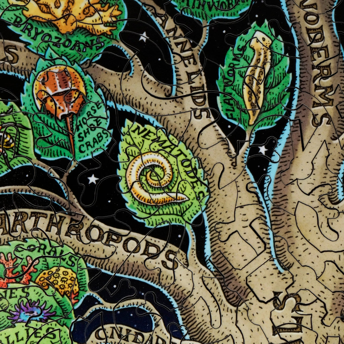 The Tree of Life (521 Piece Wooden Jigsaw Puzzle) - Nautilus Puzzles - Wooden Jigsaw Puzzles For Adults