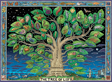 The Tree of Life (521 Piece Wooden Jigsaw Puzzle) - Nautilus Puzzles - Wooden Jigsaw Puzzles For Adults