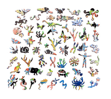 The Tree of Life (521 Piece Wooden Jigsaw Puzzle) - Nautilus Puzzles - Wooden Jigsaw Puzzles For Adults