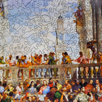 The Wedding Feast at Cana by Paolo Veronese (476 Piece Wooden Jigsaw Puzzle) - Nautilus Puzzles - Wooden Jigsaw Puzzles For Adults
