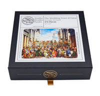 The Wedding Feast at Cana by Paolo Veronese (476 Piece Wooden Jigsaw Puzzle) - Nautilus Puzzles - Wooden Jigsaw Puzzles For Adults