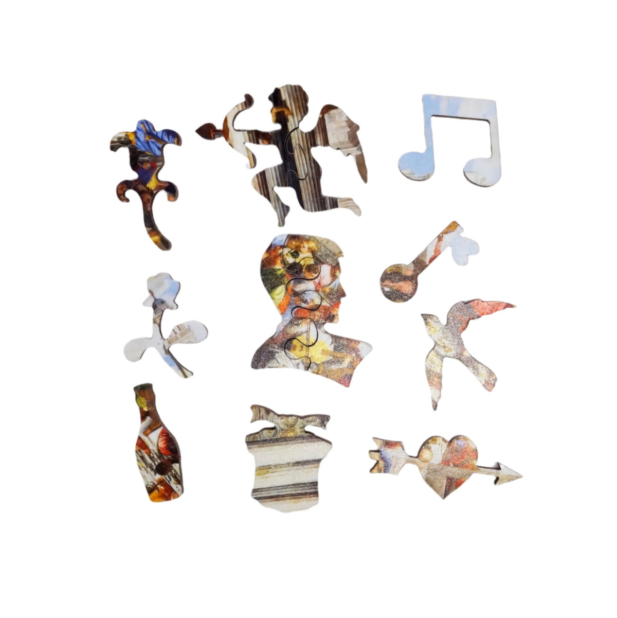 The Wedding Feast at Cana by Paolo Veronese (60 Piece Mini Wooden Jigsaw Puzzle) - Nautilus Puzzles - Wooden Jigsaw Puzzles For Adults