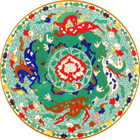 The Year of the Horse (360 Piece Round Puzzle) - Nautilus Puzzles - Wooden Jigsaw Puzzles For Adults