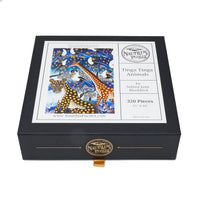 Tinga Tinga Animals (320 Pieces) Wooden Jigsaw Puzzle - Nautilus Puzzles - Wooden Jigsaw Puzzles For Adults