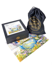 Tiny Tea Party (250 Piece Wooden Jigsaw Puzzle) - Nautilus Puzzles - Wooden Jigsaw Puzzles For Adults