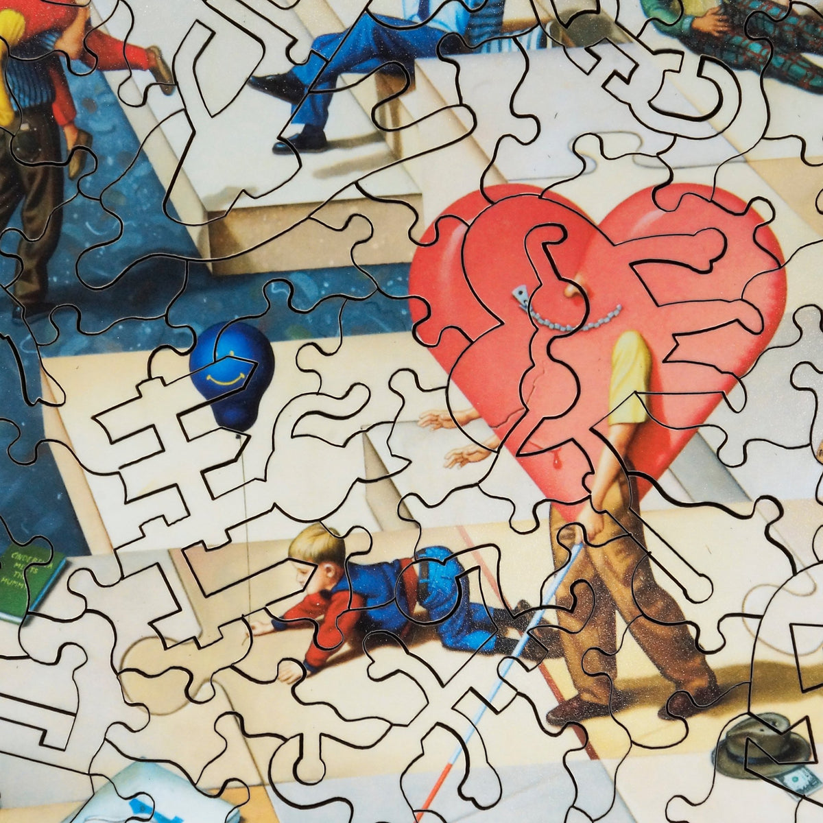 Ultimate Proverbidioms (543 Piece Wooden Jigsaw Puzzle) - Nautilus Puzzles - Wooden Jigsaw Puzzles For Adults