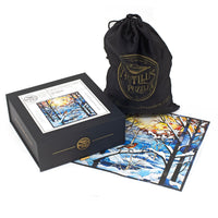 Upon a Winter's Day (222 Piece Wooden Jigsaw Puzzle) - Nautilus Puzzles - Wooden Jigsaw Puzzles For Adults