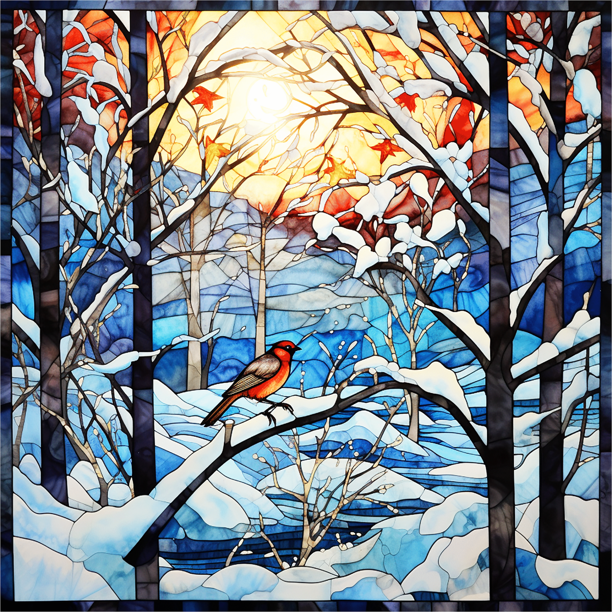 Upon a Winter's Day (222 Piece Wooden Jigsaw Puzzle) - Nautilus Puzzles - Wooden Jigsaw Puzzles For Adults