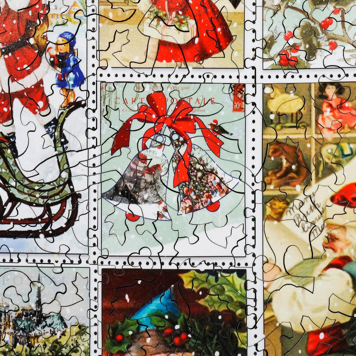 Victorian Christmas (517 Piece Christmas Wooden Puzzle) - Nautilus Puzzles - Wooden Jigsaw Puzzles For Adults