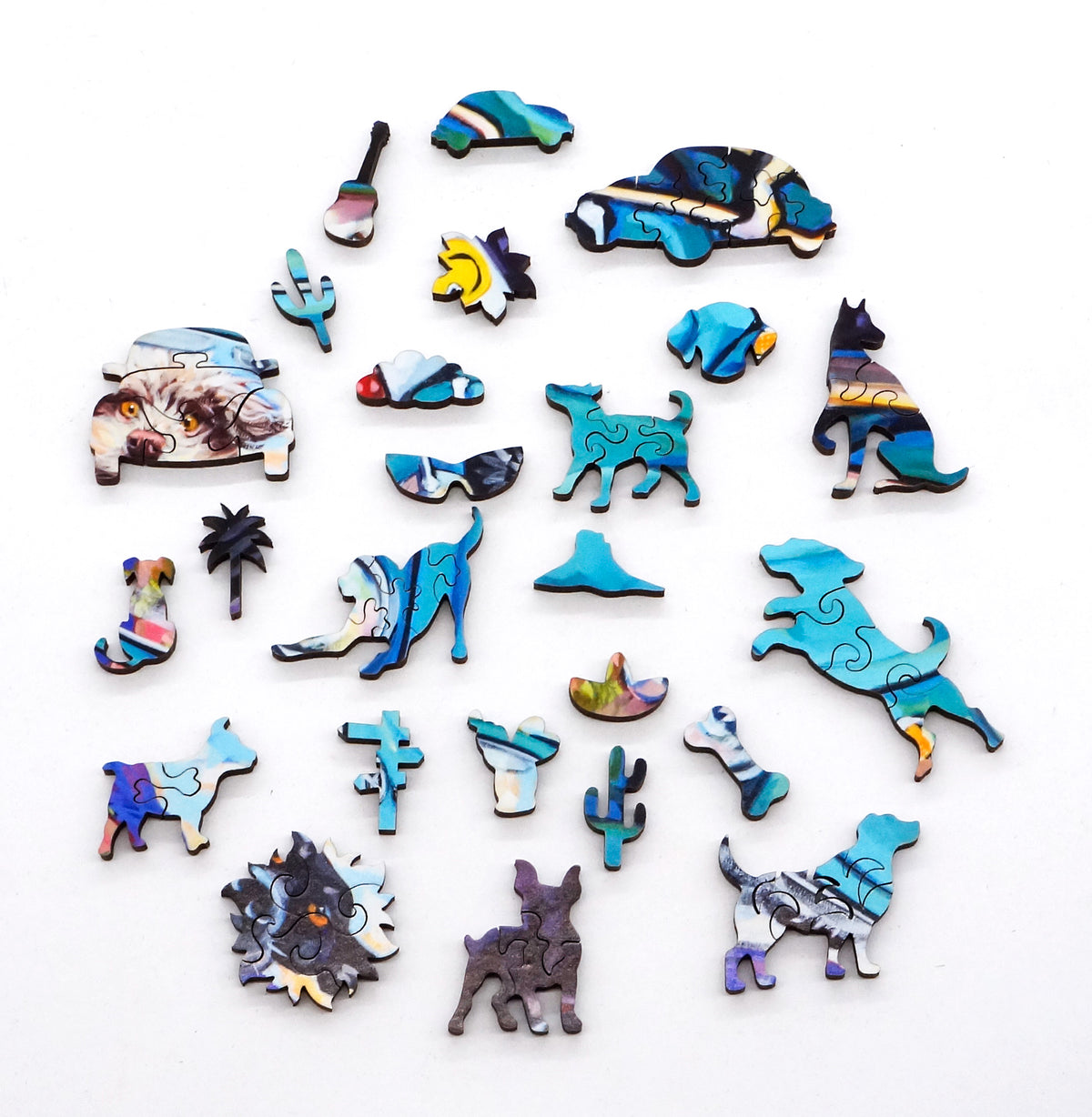  Wooden Jigsaw Puzzle