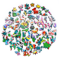 Mosaic wood puzzle