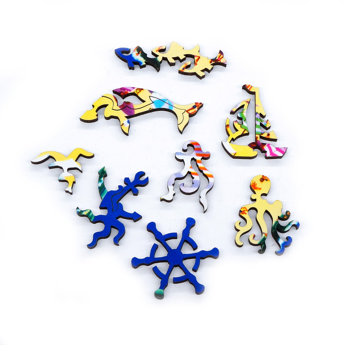 Stave wooden jigsaw puzzle